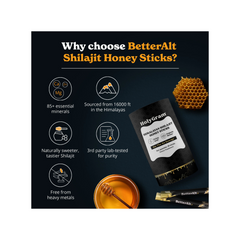 Himalayan Shilajit Honey Sticks